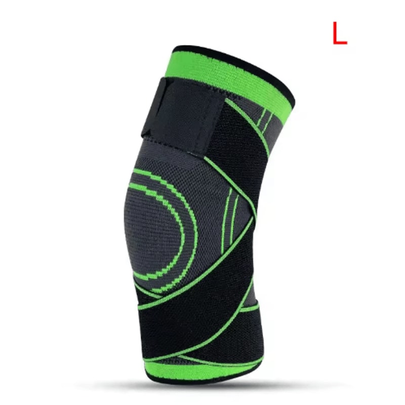 Pressurized Elastic Sports Knee Pad For Men Compression Knee Support Brace 1