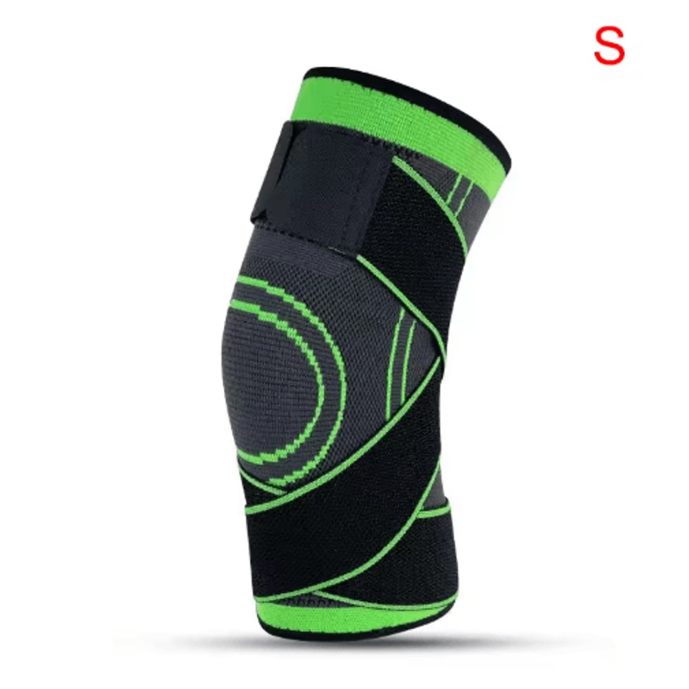 Pressurized Elastic Sports Knee Pad For Men Compression Knee Support Brace 3