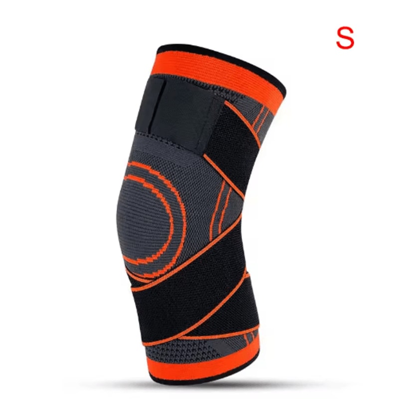 Pressurized Elastic Sports Knee Pad For Men Compression Knee Support Brace 5