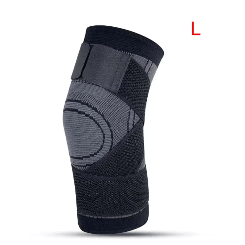 Pressurized Elastic Sports Knee Pad For Men Compression Knee Support Brace 6