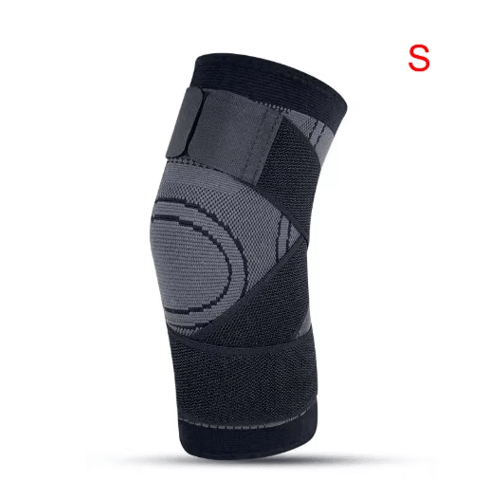 Pressurized Elastic Sports Knee Pad For Men Compression Knee Support Brace 8
