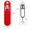 Silicone SIM Ejector Keychain Set 15 Pcs AntiLost Phone SIM Removal Tool 11