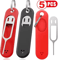 Silicone SIM Ejector Keychain Set 15 Pcs AntiLost Phone SIM Removal Tool 0