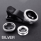 3in1 Smartphone Camera Lens Kit Fisheye Wide Angle Macro ClipOn Lens 3