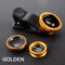 3in1 Smartphone Camera Lens Kit Fisheye Wide Angle Macro ClipOn Lens 4