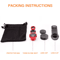 3in1 Smartphone Camera Lens Kit Fisheye Wide Angle Macro ClipOn Lens 6