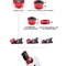 3in1 Smartphone Camera Lens Kit Fisheye Wide Angle Macro ClipOn Lens 8