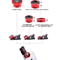 3in1 Smartphone Camera Lens Kit Fisheye Wide Angle Macro ClipOn Lens 8