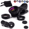 3in1 Smartphone Camera Lens Kit Fisheye Wide Angle Macro ClipOn Lens 0