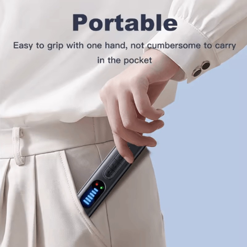 AntiSpy Signal Detector Intelligent RF Infrared GPS Bug Scanner 3