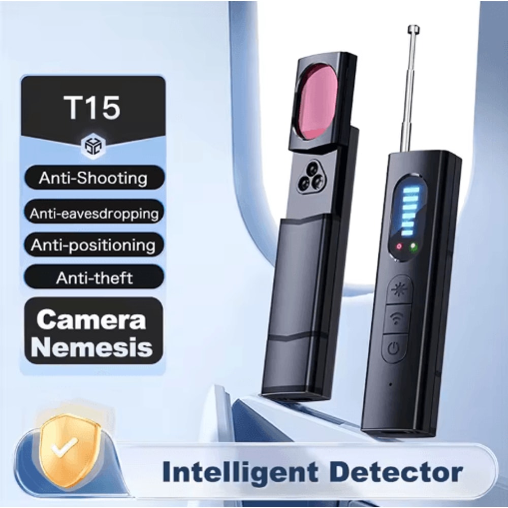 AntiSpy Signal Detector Intelligent RF Infrared GPS Bug Scanner 6