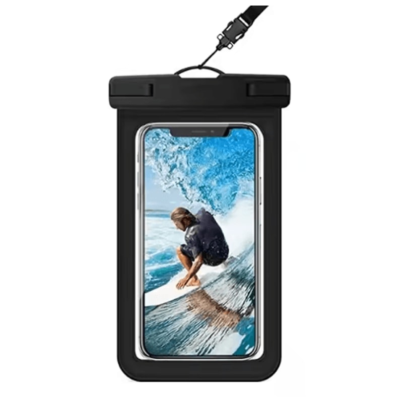 Sealed Waterproof Phone Pouch Underwater Dry Bag Case With Strap 1