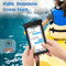 Sealed Waterproof Phone Pouch Underwater Dry Bag Case With Strap 3
