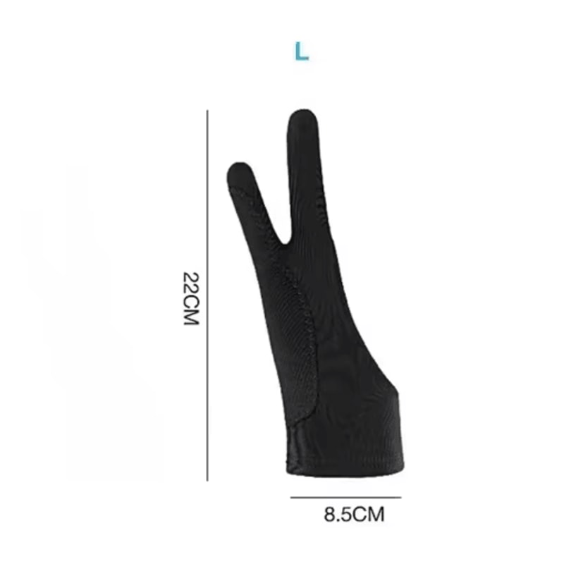 TwoFinger Drawing Glove AntiTouch AntiFouling Glove For Tablets 1