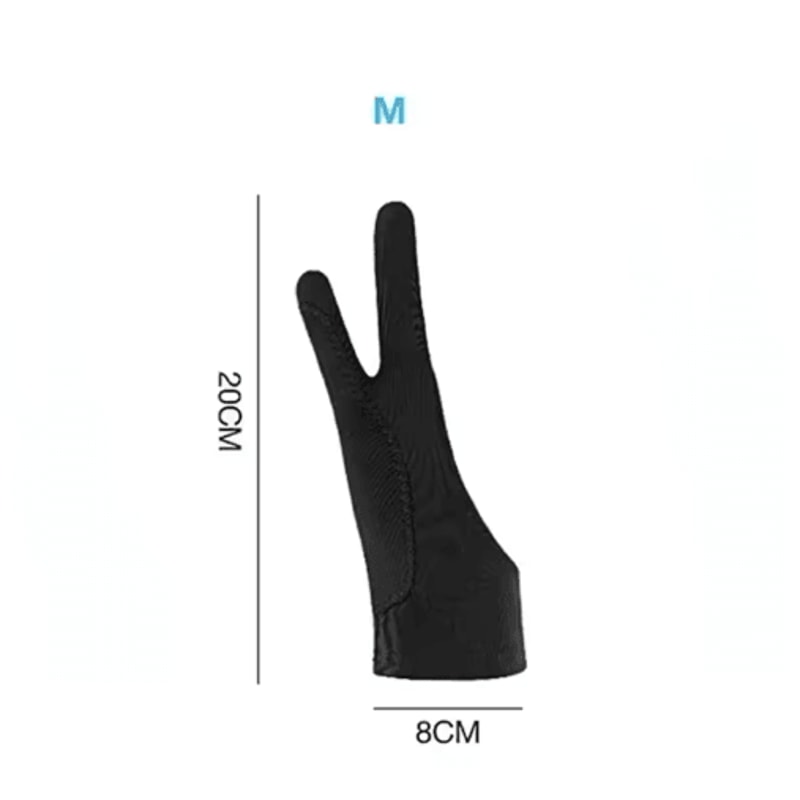 TwoFinger Drawing Glove AntiTouch AntiFouling Glove For Tablets 2