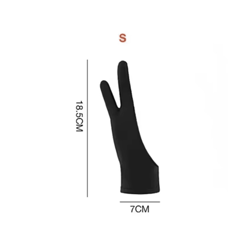TwoFinger Drawing Glove AntiTouch AntiFouling Glove For Tablets 6