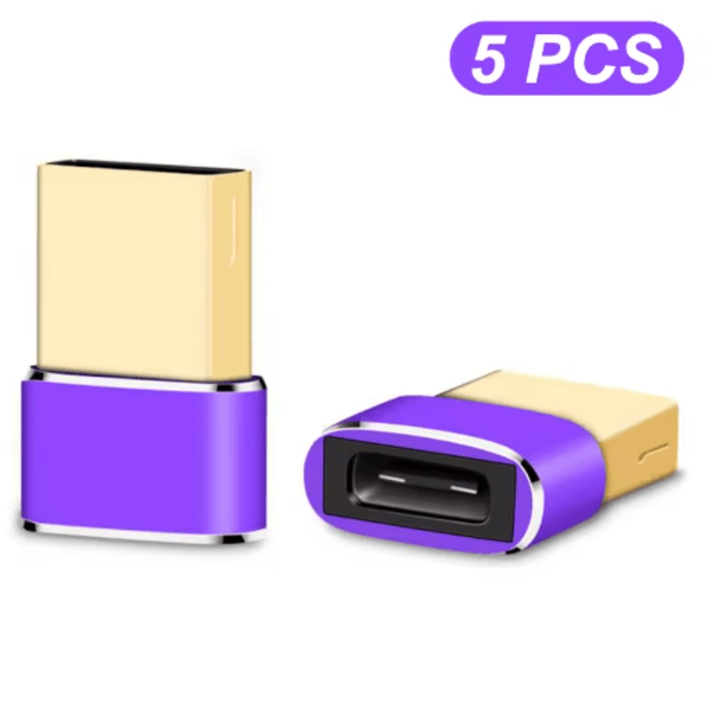 USB 20 To USBC Adapter 15 Pcs TypeC Female To USBA Male OTG Converter 1