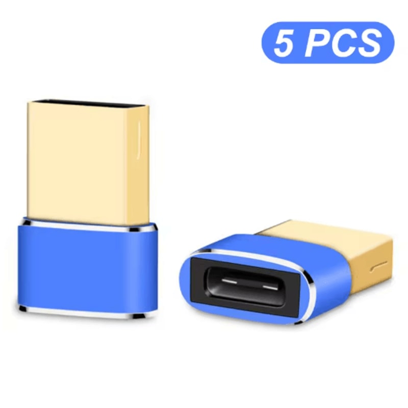 USB 20 To USBC Adapter 15 Pcs TypeC Female To USBA Male OTG Converter 2