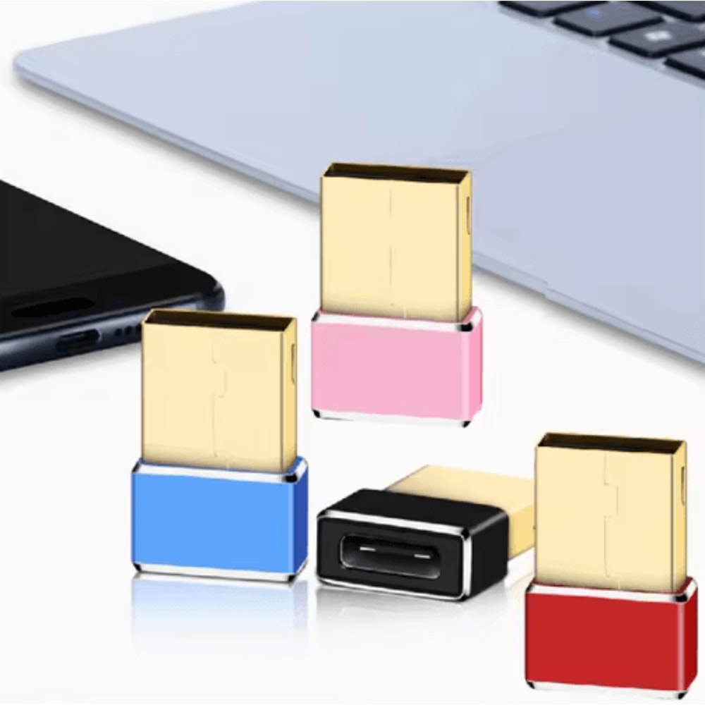 USB 20 To USBC Adapter 15 Pcs TypeC Female To USBA Male OTG Converter 13