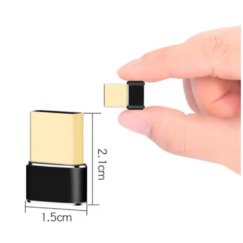 USB 20 To USBC Adapter 15 Pcs TypeC Female To USBA Male OTG Converter 15