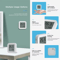 Tuya Smart WiFi Temperature Humidity Sensor Smart Indoor Hygrometer With LCD Display 4