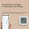 Tuya Smart WiFi Temperature Humidity Sensor Smart Indoor Hygrometer With LCD Display 5