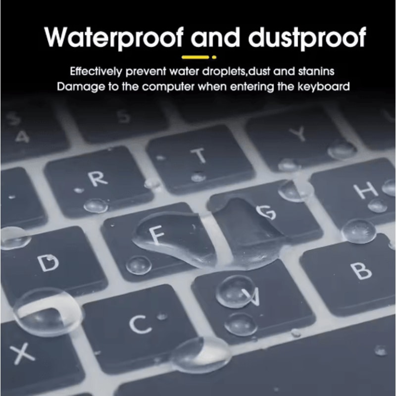 Universal Waterproof Laptop Keyboard Cover Silicone Protective Film For 1317 Inch Notebooks 4