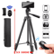 Lightweight Phone Tripod With Bluetooth Remote Adjustable Camera Stand For Video Photography 1