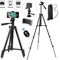 Lightweight Phone Tripod With Bluetooth Remote Adjustable Camera Stand For Video Photography 0