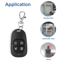 433MHz Copy Remote Control 4Key RF Garage Gate Opener Duplicator 10