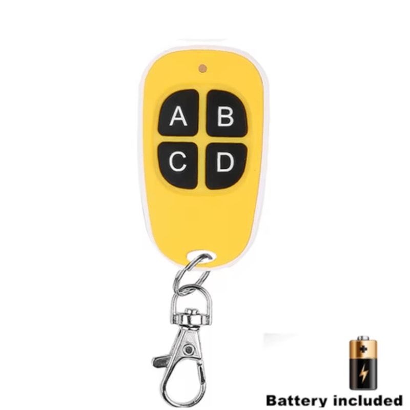 433MHz Copy Remote Control 4Key RF Garage Gate Opener Duplicator 2