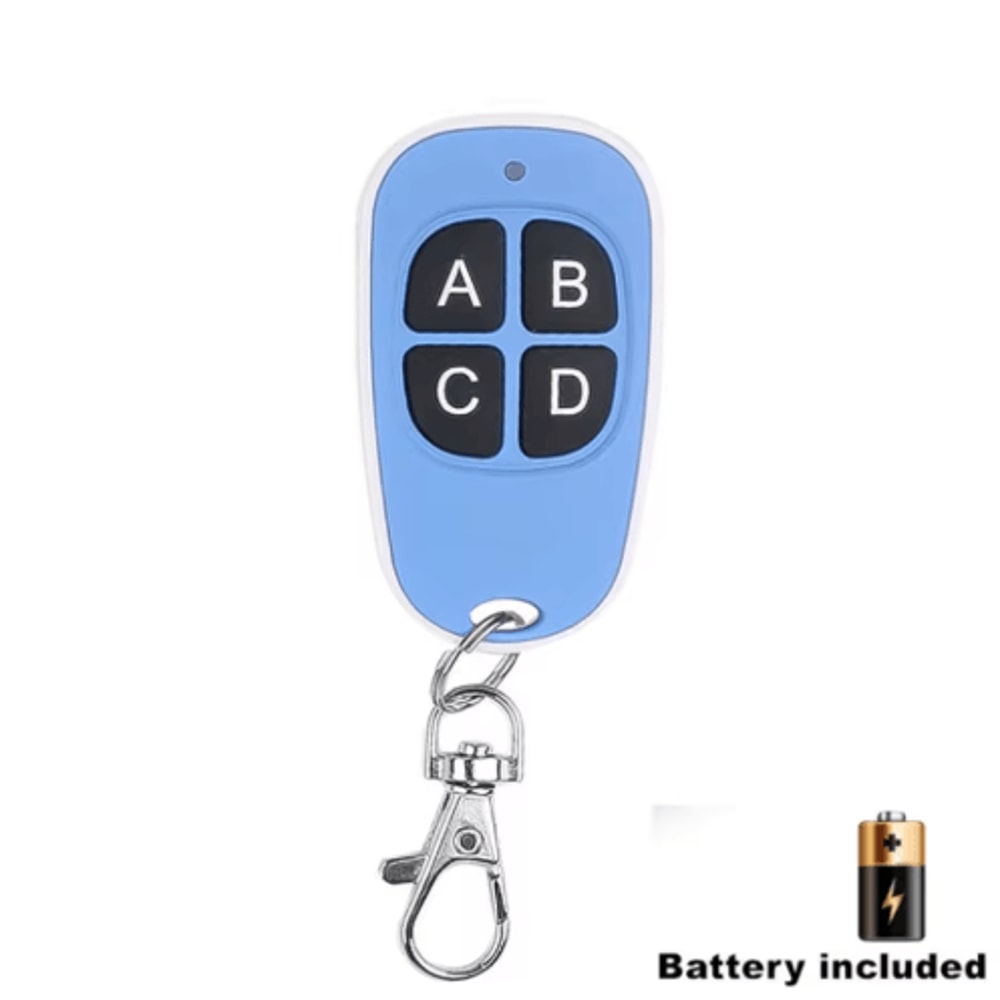 433MHz Copy Remote Control 4Key RF Garage Gate Opener Duplicator 4