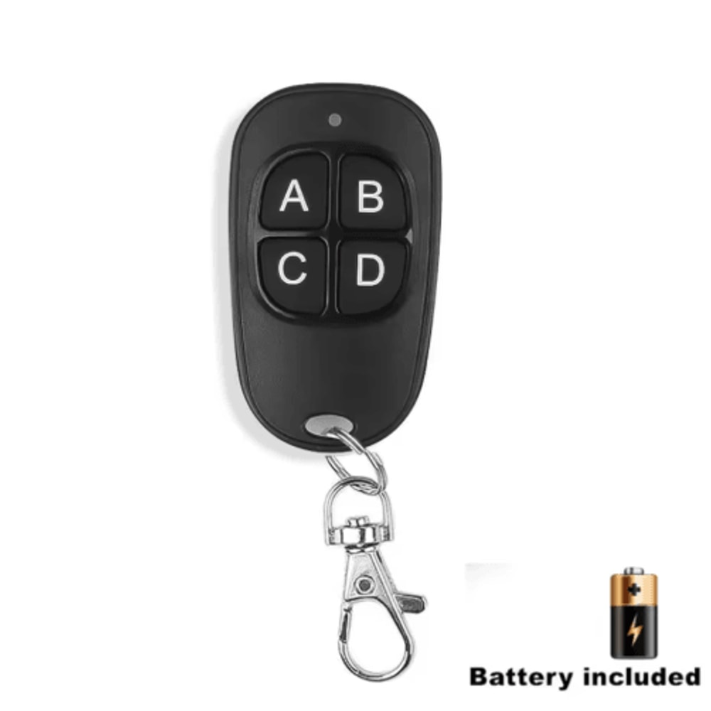 433MHz Copy Remote Control 4Key RF Garage Gate Opener Duplicator 5