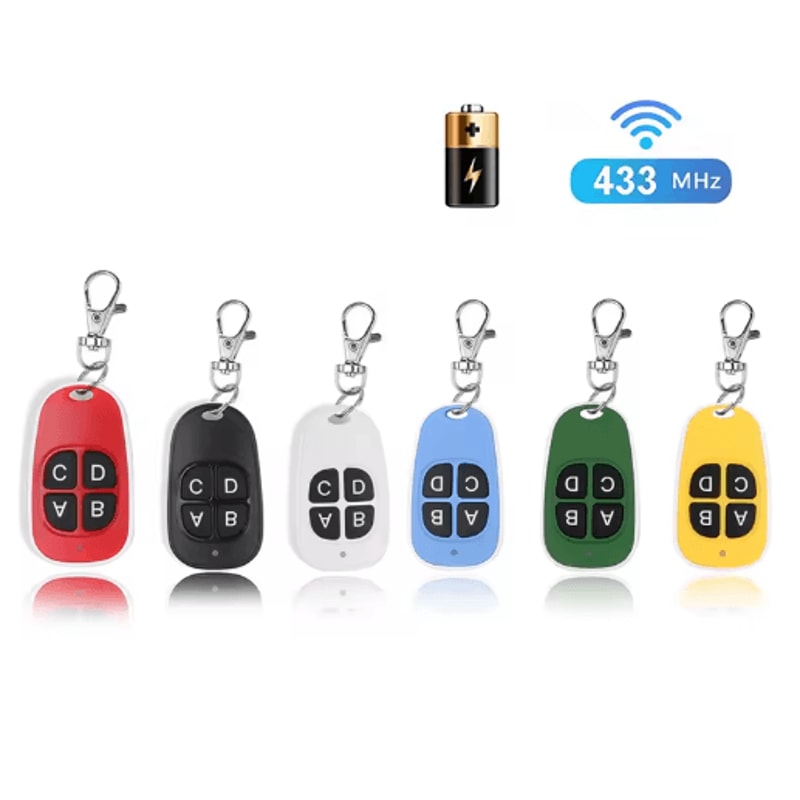433MHz Copy Remote Control 4Key RF Garage Gate Opener Duplicator 0