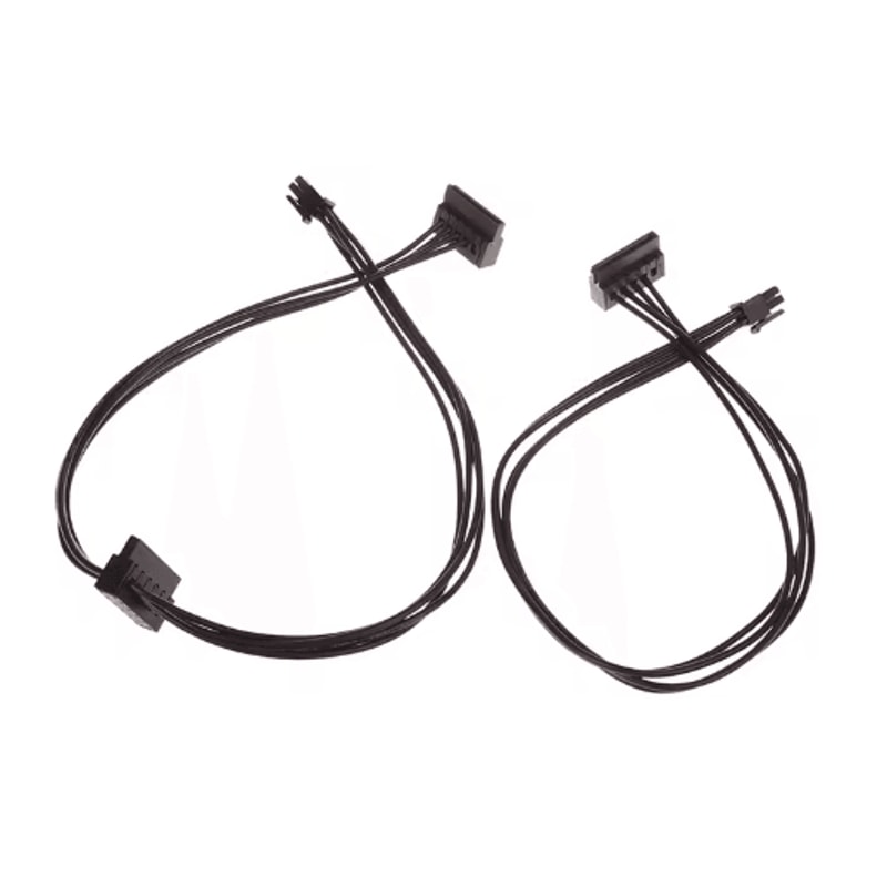 4 Pin To SATA Power Cable Multi Drive Power Splitter For HDD And SSD 5