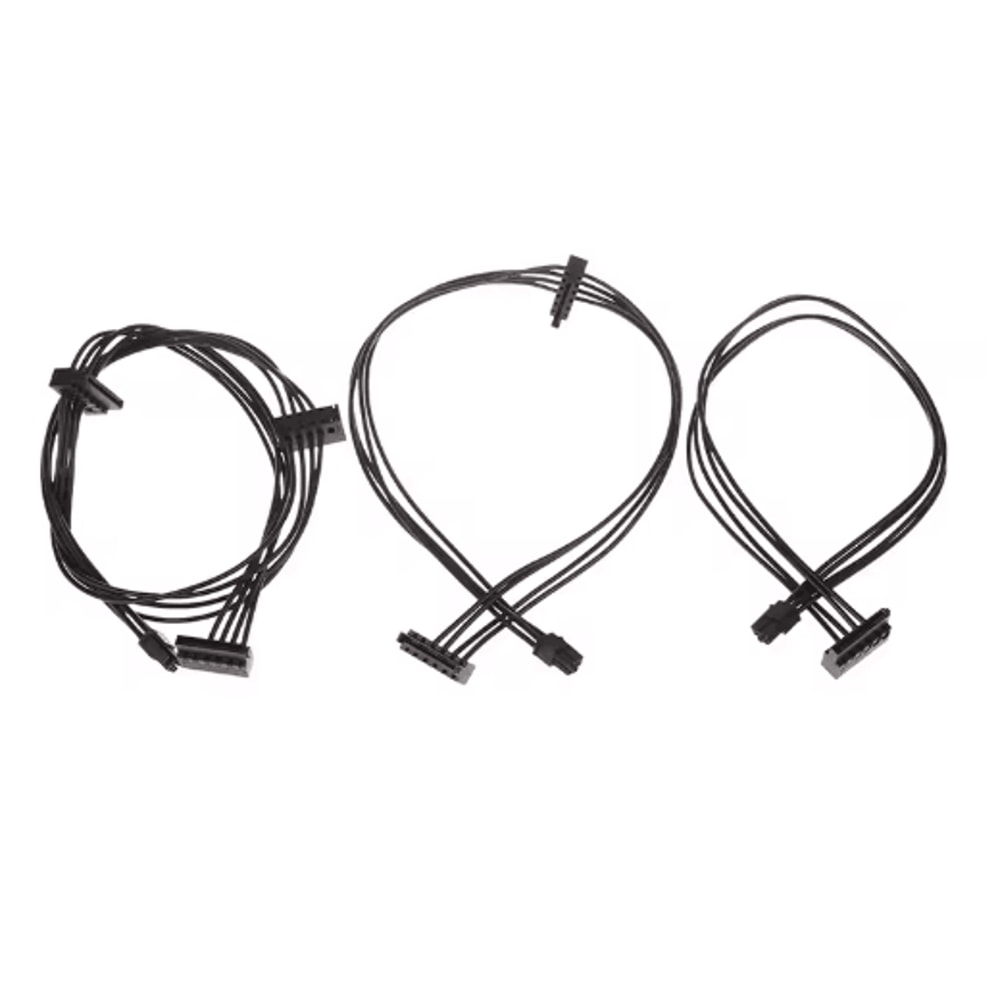 4 Pin To SATA Power Cable Multi Drive Power Splitter For HDD And SSD 0