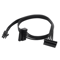 4 Pin To SATA Power Cable Multi Drive Power Splitter For HDD And SSD 7
