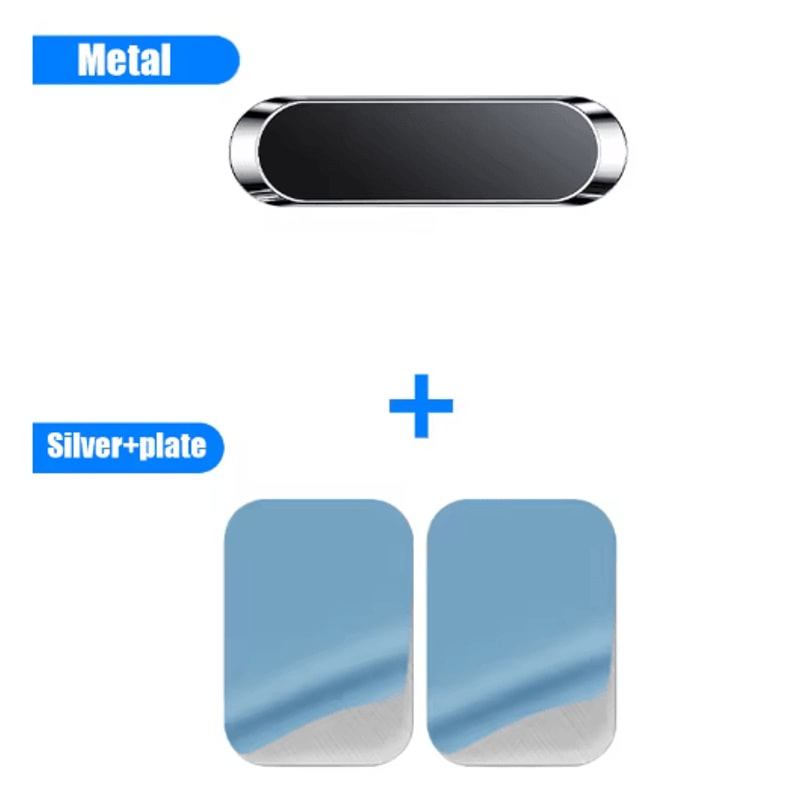 Magnetic Strip Car Phone Holder Slim Magnet Mount For Dashboard And Console 3