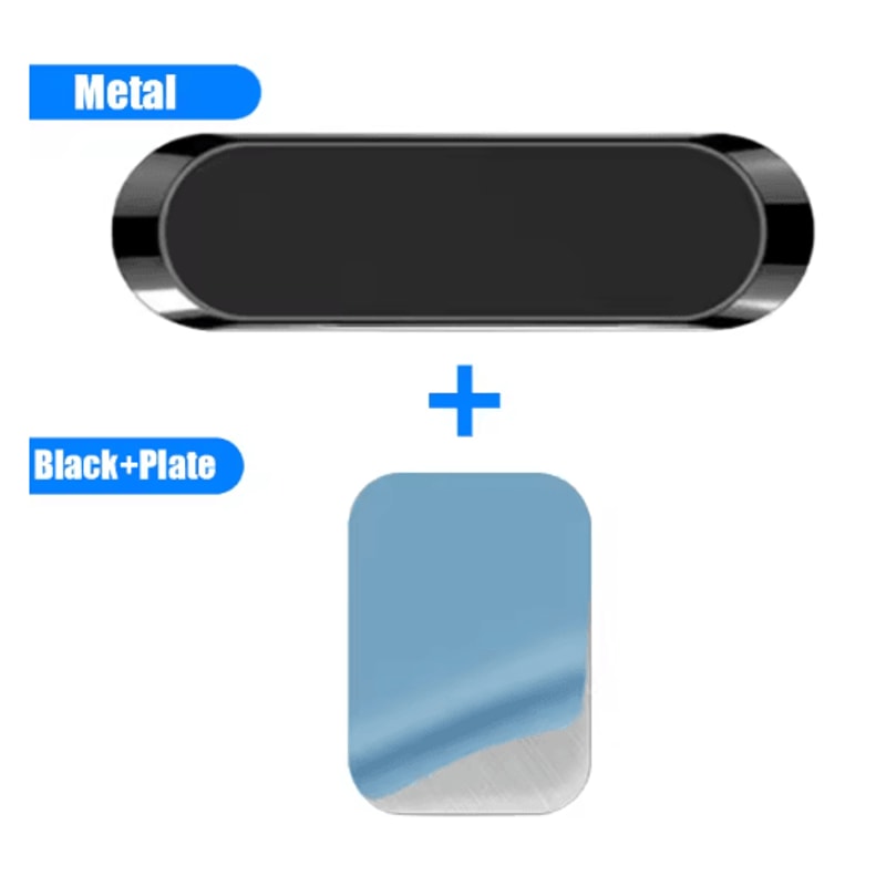 Magnetic Strip Car Phone Holder Slim Magnet Mount For Dashboard And Console 5