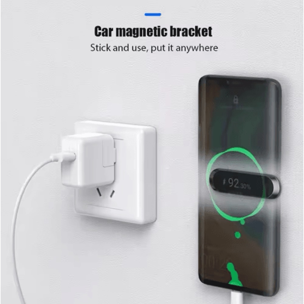 Magnetic Strip Car Phone Holder Slim Magnet Mount For Dashboard And Console 8