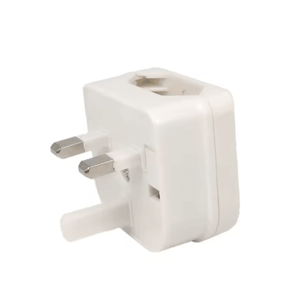 EU KR To UK Plug Adapter Fused Travel Power Converter 3A 5A 13A 2
