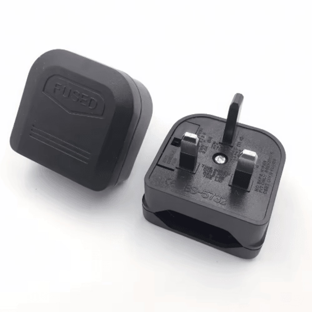 EU KR To UK Plug Adapter Fused Travel Power Converter 3A 5A 13A 5