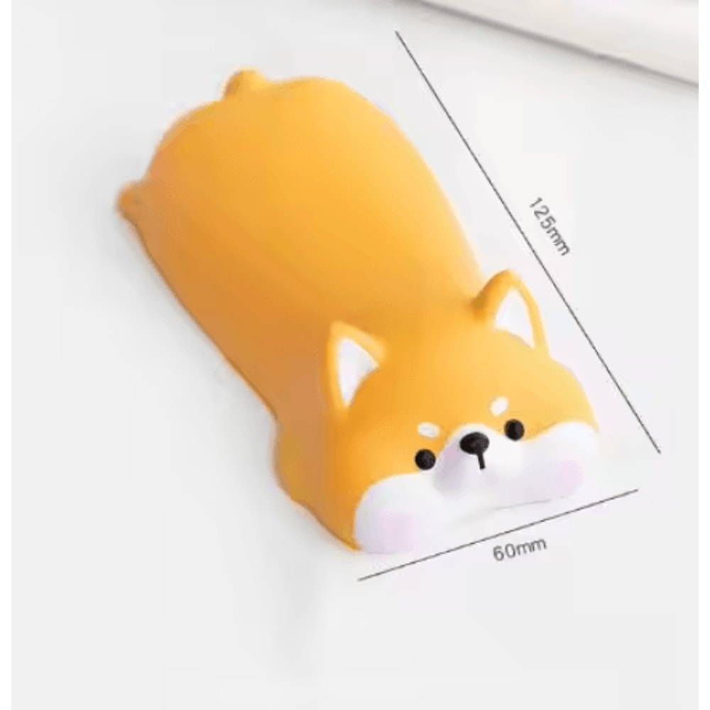 Cute Rabbit Wrist Rest Ergonomic Mouse Pad Arm Support With Slow Rising Squishy 1