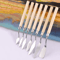 7 Piece Palette Knife Set Stainless Steel Painting Spatulas With Wooden Handles 6