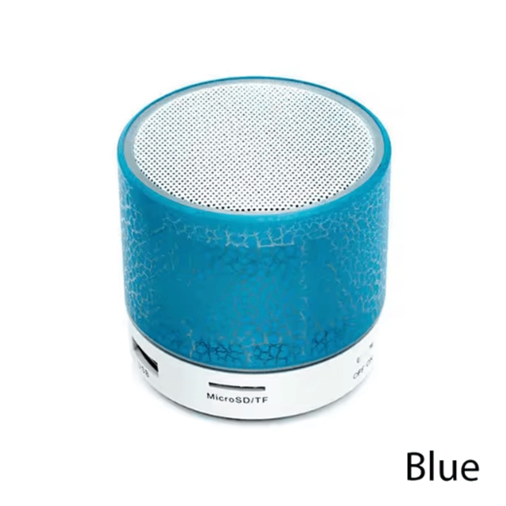 LED Light Crack Bluetooth Speaker Portable Wireless Sound Box For Outdoor Music 2
