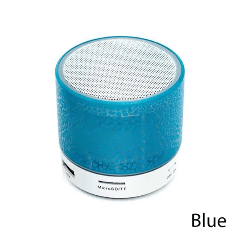 LED Light Crack Bluetooth Speaker Portable Wireless Sound Box For Outdoor Music 2