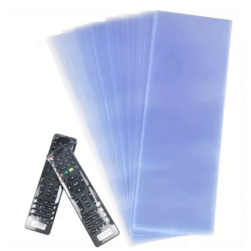 Clear PVC Heat Shrink Remote Control Cover 20 Pack Waterproof And Dustproof Protection Film 5