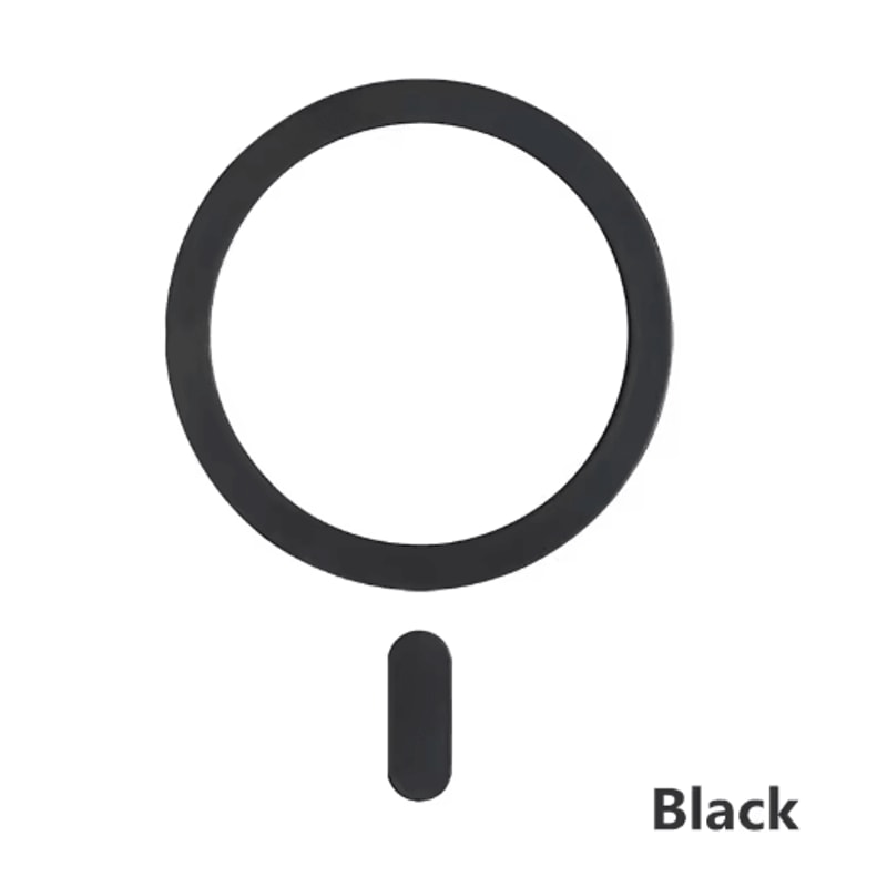 Magnetic Metal Ring Sticker For MagSafe Universal Wireless Charging Plate For IPhone 5