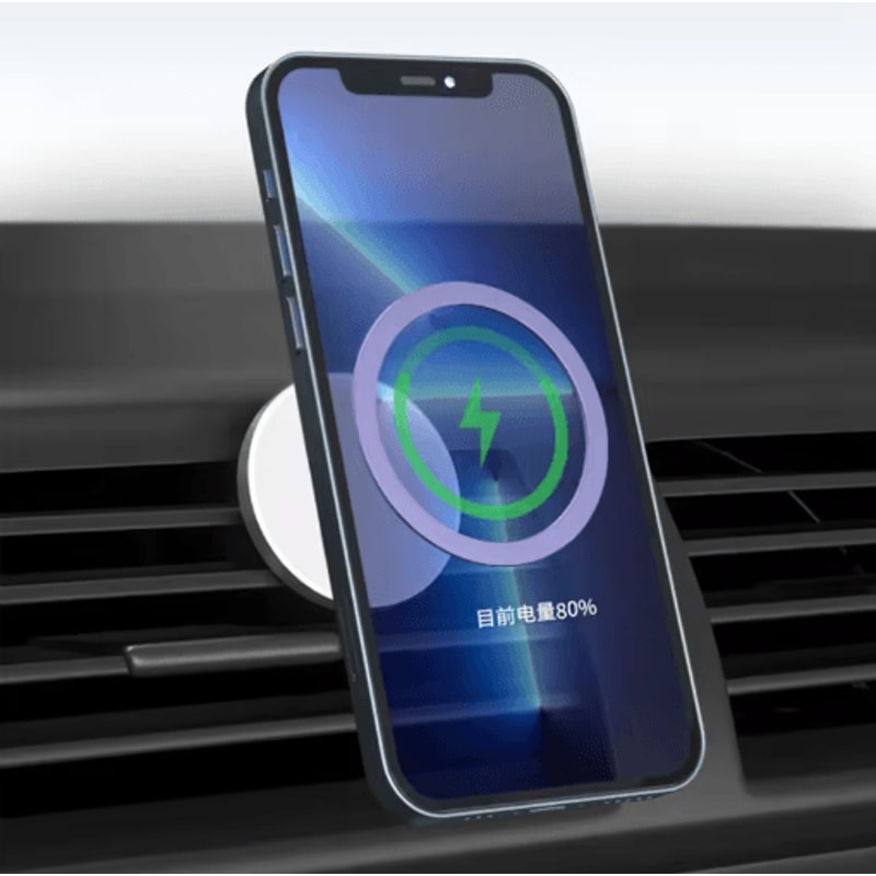 Magnetic Metal Ring Sticker For MagSafe Universal Wireless Charging Plate For IPhone 19