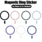 Magnetic Metal Ring Sticker For MagSafe Universal Wireless Charging Plate For IPhone 0